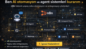 AI otomasyon ve agent sistemleri kurarım