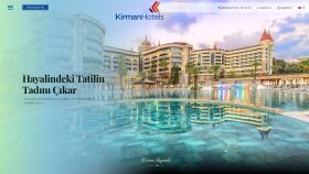 Kirman Hotel Web Sitesi Tasarımı