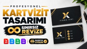 profesyonel ve özgün kartvizit tasarımları yapıyorum