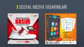 göz alıcı ve profesyonel sosyal medya tasarımları hazırlarım