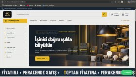 MIRCAS Elektrik Market E-Ticaret Web Sitesi