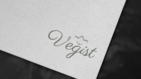 İstanbul'da Bir Vegan Restoran Örnek Logo Tasarımı