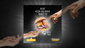 Twin Guys Burger – Sosyal Medya Tasarımı