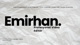 profesyonel video kurgu ve montaj hizmeti yaparım