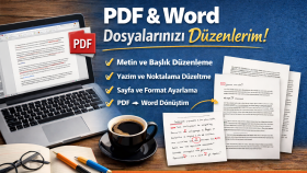 PDF ve Word dosyalarınızı hızlı ve düzenli düzenlerim