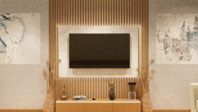 YK Evi Salon -Oturma Odası- İç Mimari Tasarımı