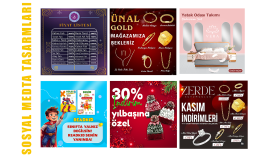 KARIŞIK SOSYAL MEDYA TASARIMLARI 
