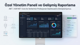 .net ile profesyonel raporlama panelleri geliştiriyorum