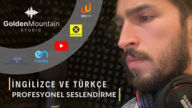 ana dilde İngilizce ve Türkçe seslendirme yaparım