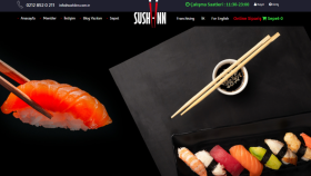 Sushiinn online sipariş özellikli site kodlanması