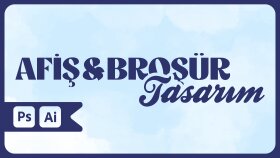 özgün broşür ve afiş tasarımları yapıyorum