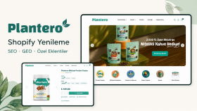 Plantero | Shopify Yenileme, SEO ve GEO