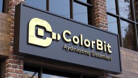 ColorBit - Aydınlatma Sistemleri Logo Tasarımı