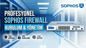 Sophos firewall ağınızı profesyonelce kurar ve yönetirim