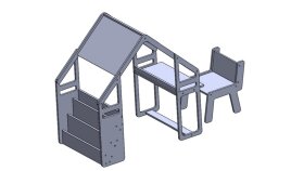3D Çocuk Oyun Parkı Tasarımları