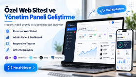 markanızı öne çıkaran özel web siteleri geliştiririm