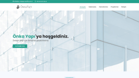 Önka Yapı - Web Sitesi Çalışması