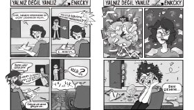 Karikatür | Yalnız Değil Yanlız