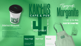 Kaktüs Cafe&Pub Logo ve Kurumsal Kimlik Tasarımı