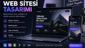 işletmenize özel modern web sitesi tasarlarım