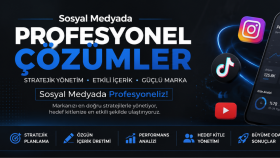 profesyonel olarak sosyal medya hesabınızı yönetirim