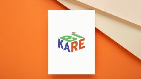 Bi kare konsept logo tasarımı 