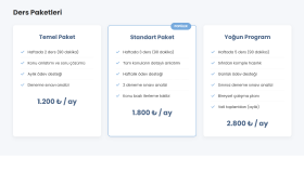 özel ders öğretmenleri için tek sayfa websitesi tasarlarım