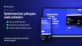 EY Studios – Web Tasarım Stüdyosu Sitesi