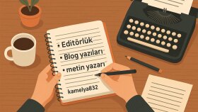 metnin editörlüğünü yaparım