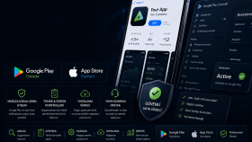 Android ve iOS uygulamalarınızı mağazalarda yayınlarım