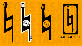 Natural Müzik logo tasarımı