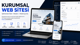 işletmenize özel kurumsal web sitesi geliştiririm