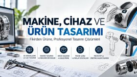 profesyonel olarak makine ve ürün tasarımı yapıyorum