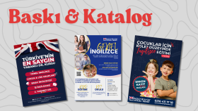 markanız için özgün broşür ve kataloglar tasarlıyorum