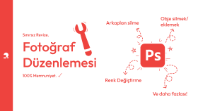 fotoğraflarınızı profesyonel şekilde düzenleyebilirim