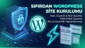 sıfırdan hızlı ve güvenli WordPress site kurulumu yaparım