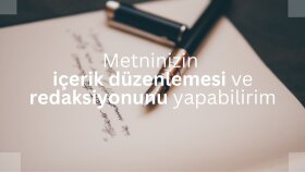 Metinlerinizi dilediğiniz gibi düzenleyebilirim