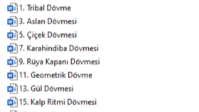 İş örneğim