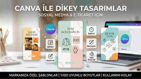 sosyal medya ve e-ticaret için dikey görsel tasarlarım
