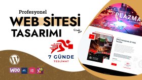mobil uyumlu profesyonel web sitenizi hazırlıyorum