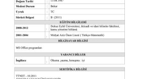 İş örneğim