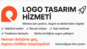 sizin için logo tasarımı yaparım