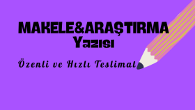 bilimsel araştırma yapıp makale yazabilirim