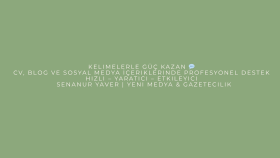 profesyonel içerik yazarlığı yapıyorum