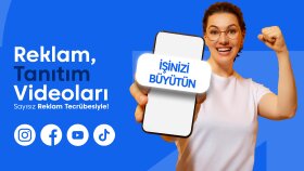 işinizi büyütecek kaliteli reklam videoları hazırlıyorum