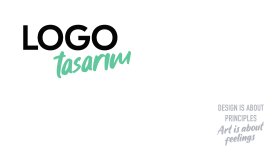 tasarladığım logo ile beklentinizi anlar ve karşılarım