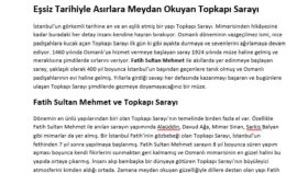 Gezi Yazısı Örneğim