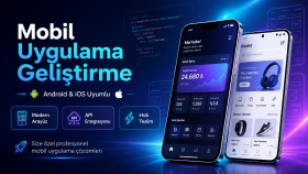 markanız için istediğiniz şekilde bir mobil uygulama yaparım
