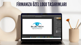 Bluetech Güvenlik Logo Tasarımı