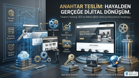 sizin için anahtar teslim web sitesi oluştururum